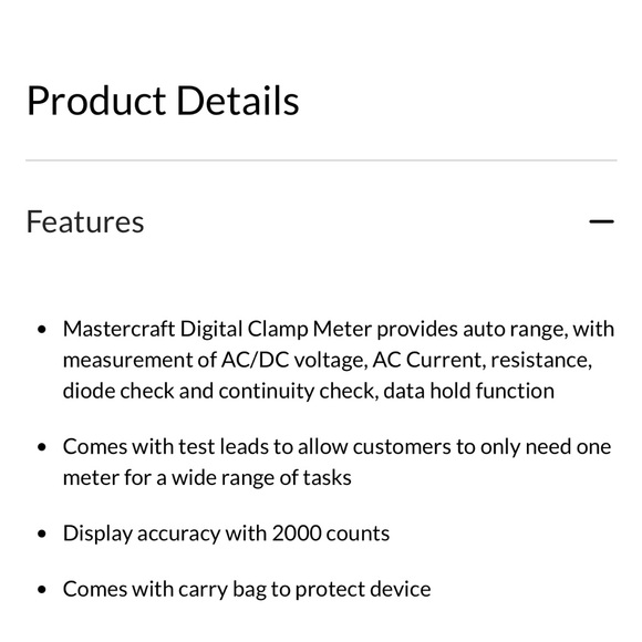 Volt meter/has no black or red leads,Mastercraft,works great!!!!! - Picture 3 of 4